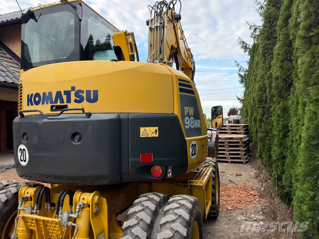 Komatsu PW 98 MR-8 Колісні екскаватори