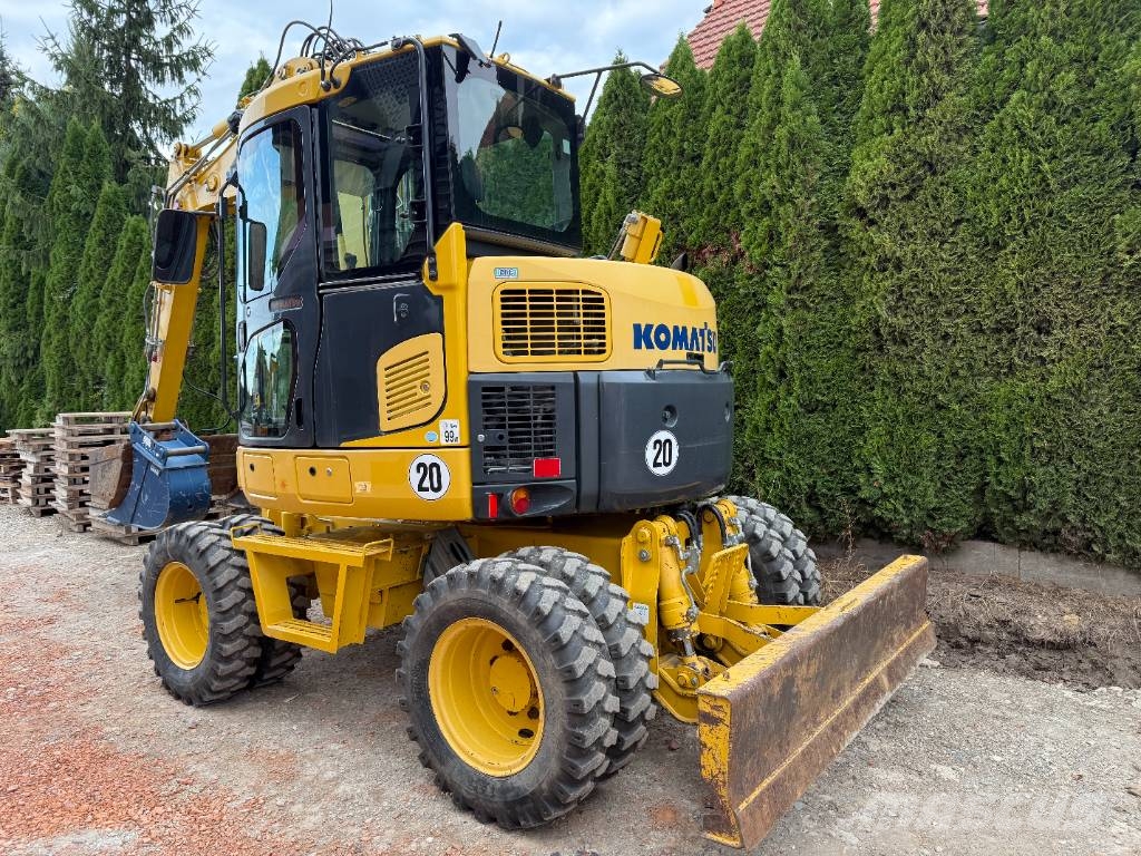 Komatsu PW 98 MR-8 Колісні екскаватори
