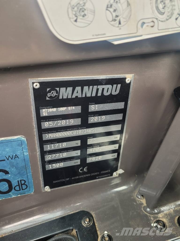 Manitou MT 1840 مناولات متداخلة