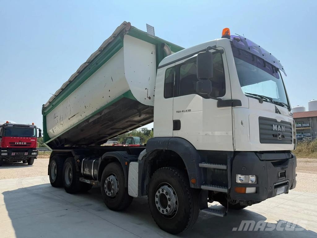 MAN 41.430 TGA Wechsel BETON + KIPPER 40Ton 8x4 Camiones bañeras basculantes o volquetes