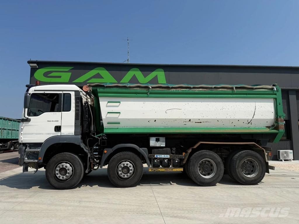 MAN 41.430 TGA Wechsel BETON + KIPPER 40Ton 8x4 Camiones bañeras basculantes o volquetes