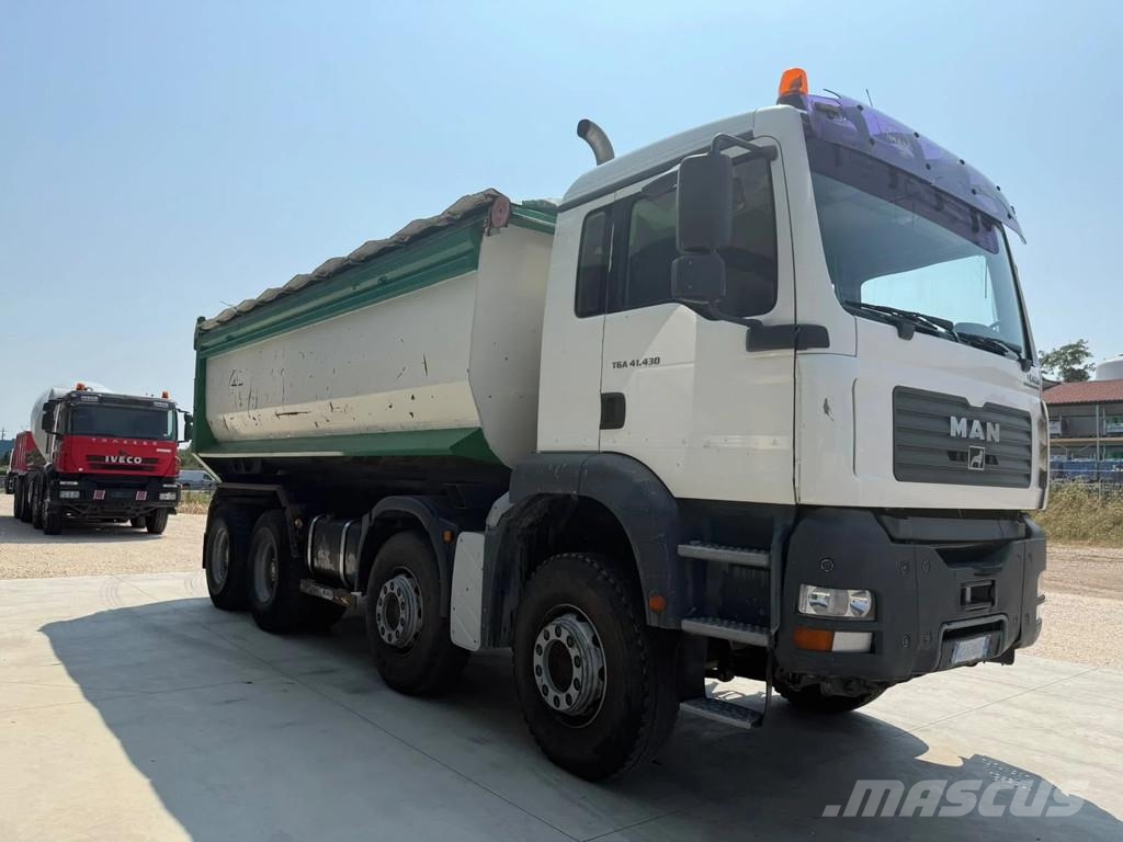 MAN 41.430 TGA Wechsel BETON + KIPPER 40Ton 8x4 Camiones bañeras basculantes o volquetes
