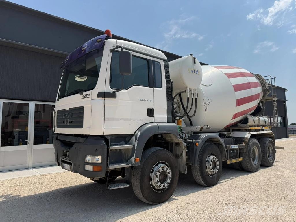 MAN 41.430 TGA Wechsel BETON + KIPPER 40Ton 8x4 Camiones bañeras basculantes o volquetes