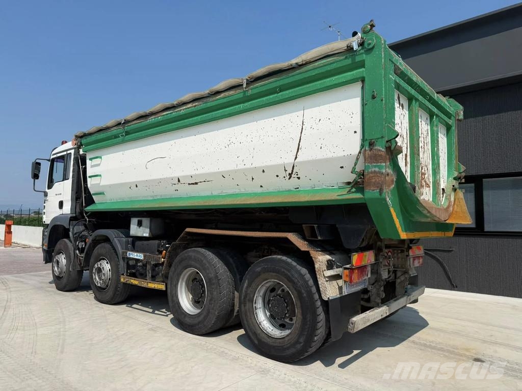MAN 41.430 TGA Wechsel BETON + KIPPER 40Ton 8x4 Camiones bañeras basculantes o volquetes