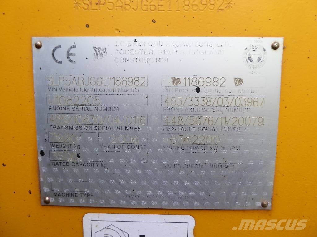 JCB 535-95 Telescópicas para Agricultura