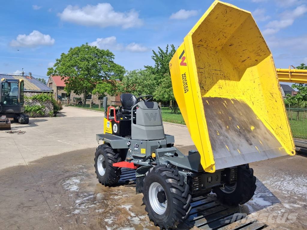Neuson wacker dumper ساحبات مفصلية
