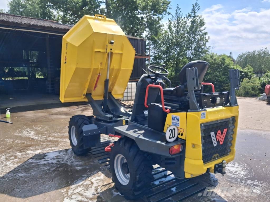 Neuson wacker dumper ساحبات مفصلية