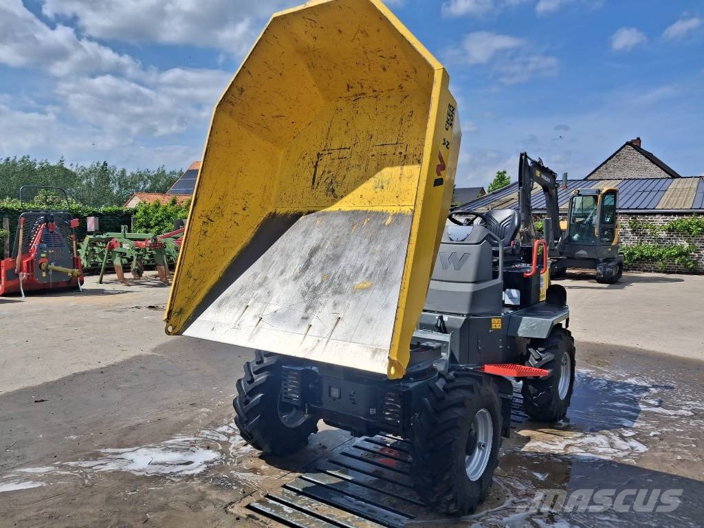 Neuson wacker dumper ساحبات مفصلية