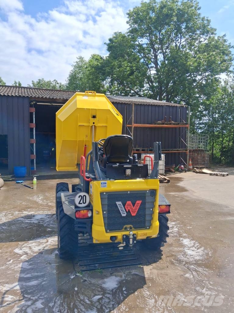 Neuson wacker dumper ساحبات مفصلية
