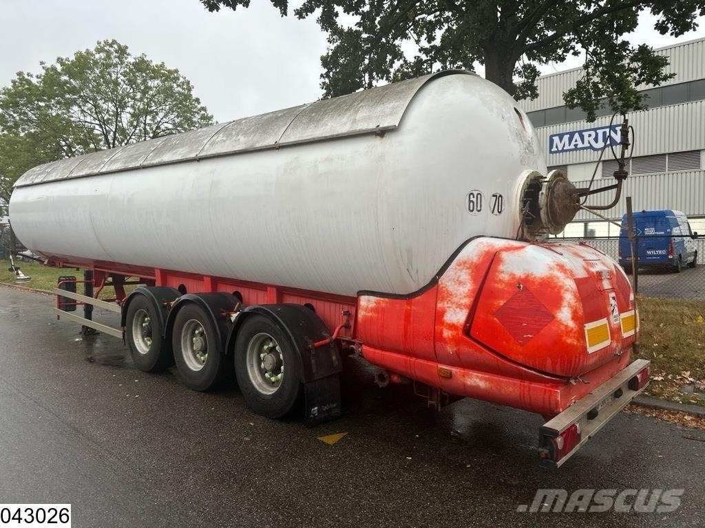 Robine Gas 49.506 Liter, LPG GPL gastank GAZ, 1 Comp. Tanker semi-trailers