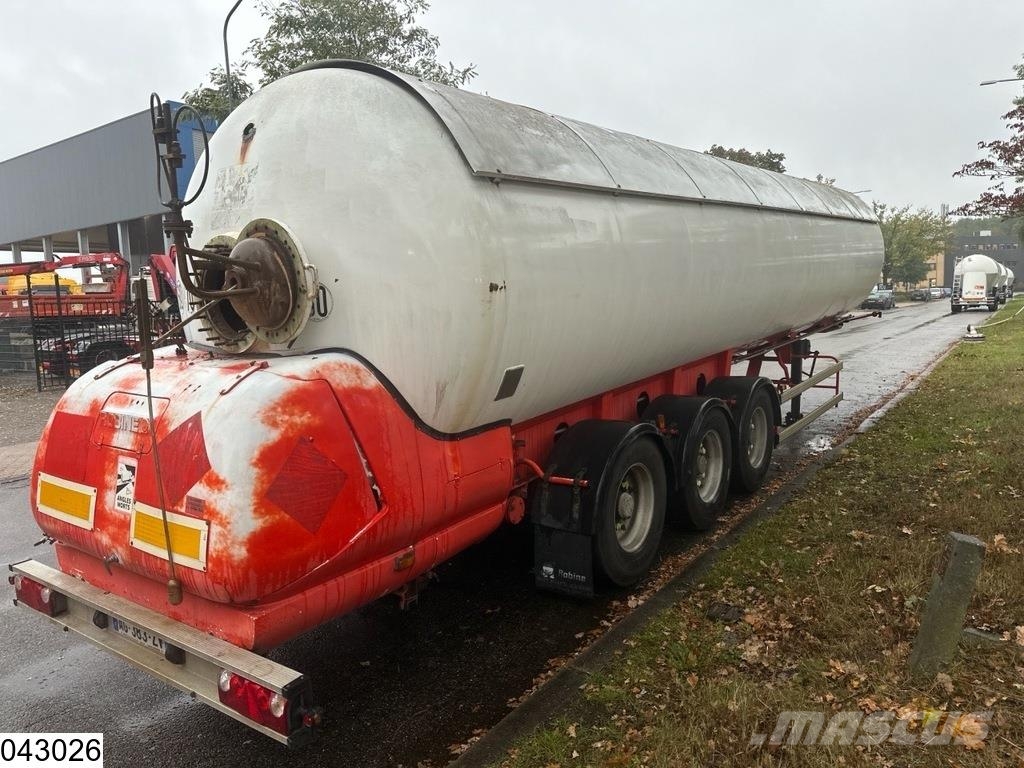 Robine Gas 49.506 Liter, LPG GPL gastank GAZ, 1 Comp. Tanker semi-trailers