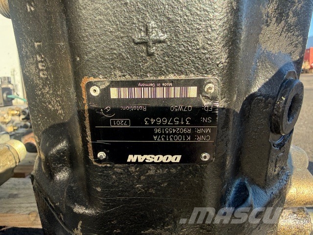 Doosan DL 450 USED HYDRAULIC PARTS COMPLET Hidraulikos įrenginiai