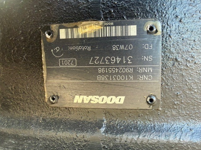 Doosan DL 450 USED HYDRAULIC PARTS COMPLET Hidraulikos įrenginiai