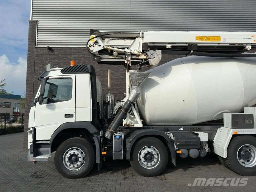 Volvo FM 410 8X4 + STETTER 9 M3 MIXER/MISCHER + THEAM 15 混凝土搅拌车