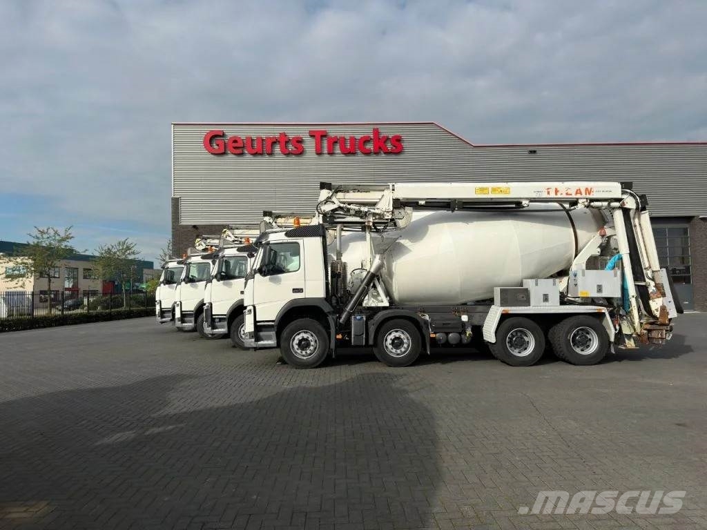 Volvo FM 410 8X4 + STETTER 9 M3 MIXER/MISCHER + THEAM 15 混凝土搅拌车