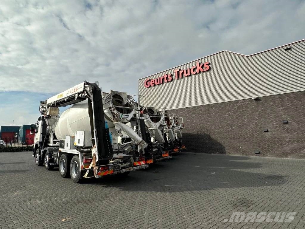 Volvo FM 410 8X4 + STETTER 9 M3 MIXER/MISCHER + THEAM 15 混凝土搅拌车