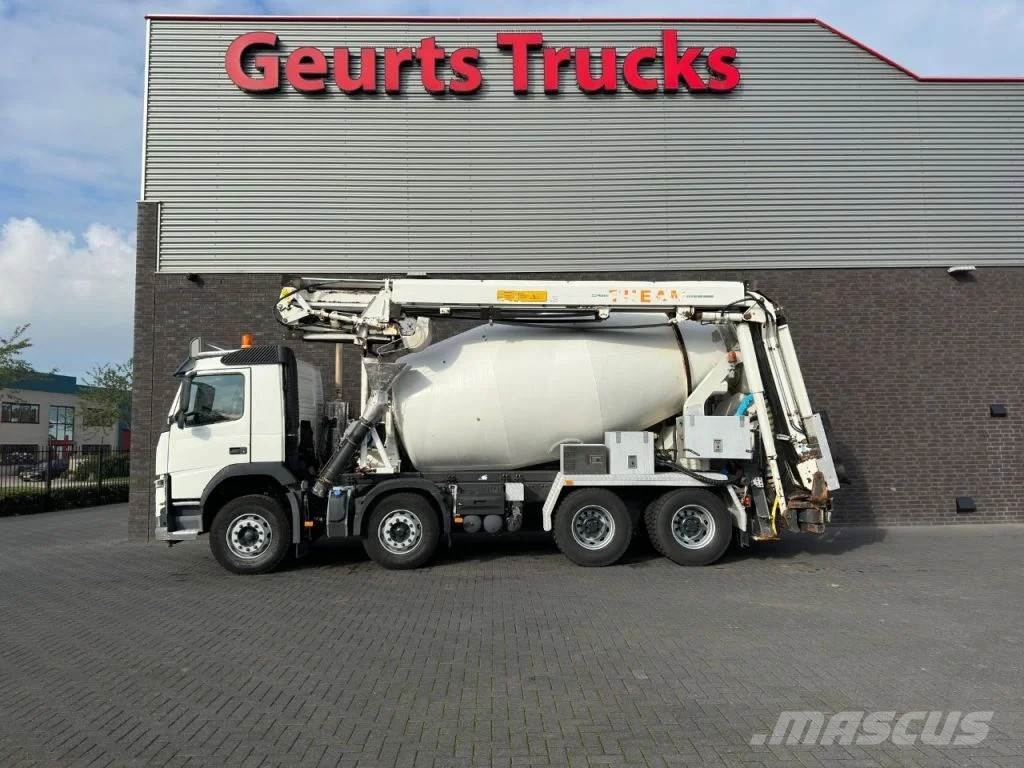 Volvo FM 410 8X4 + STETTER 9 M3 MIXER/MISCHER + THEAM 15 混凝土搅拌车