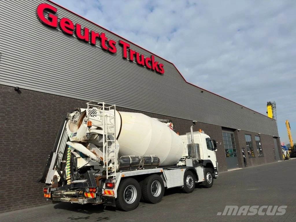 Volvo FM 410 8X4 + STETTER 9 M3 MIXER/MISCHER + THEAM 15 混凝土搅拌车