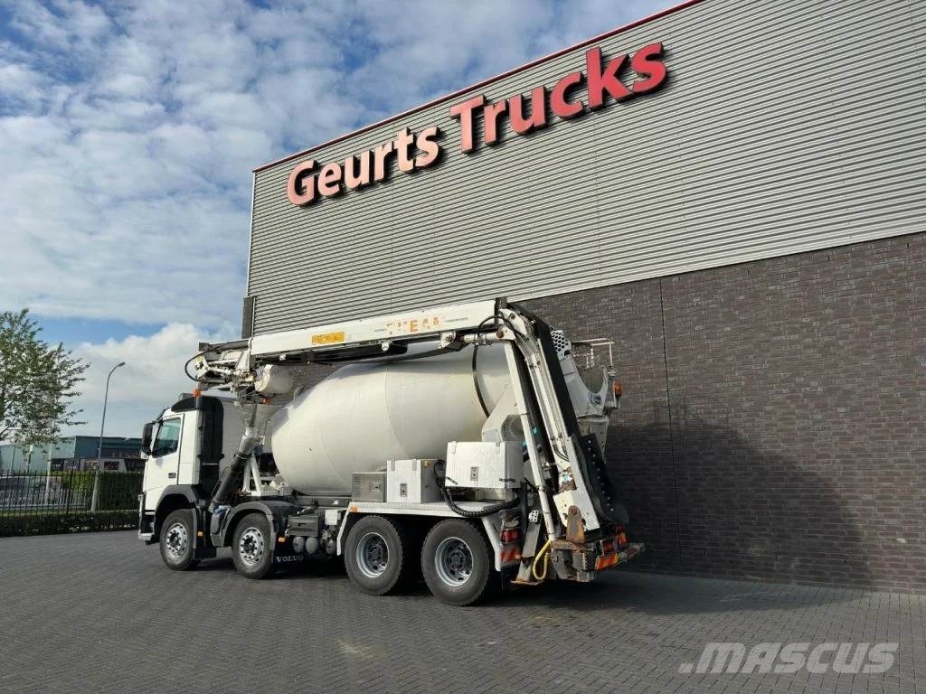 Volvo FM 410 8X4 + STETTER 9 M3 MIXER/MISCHER + THEAM 15 混凝土搅拌车