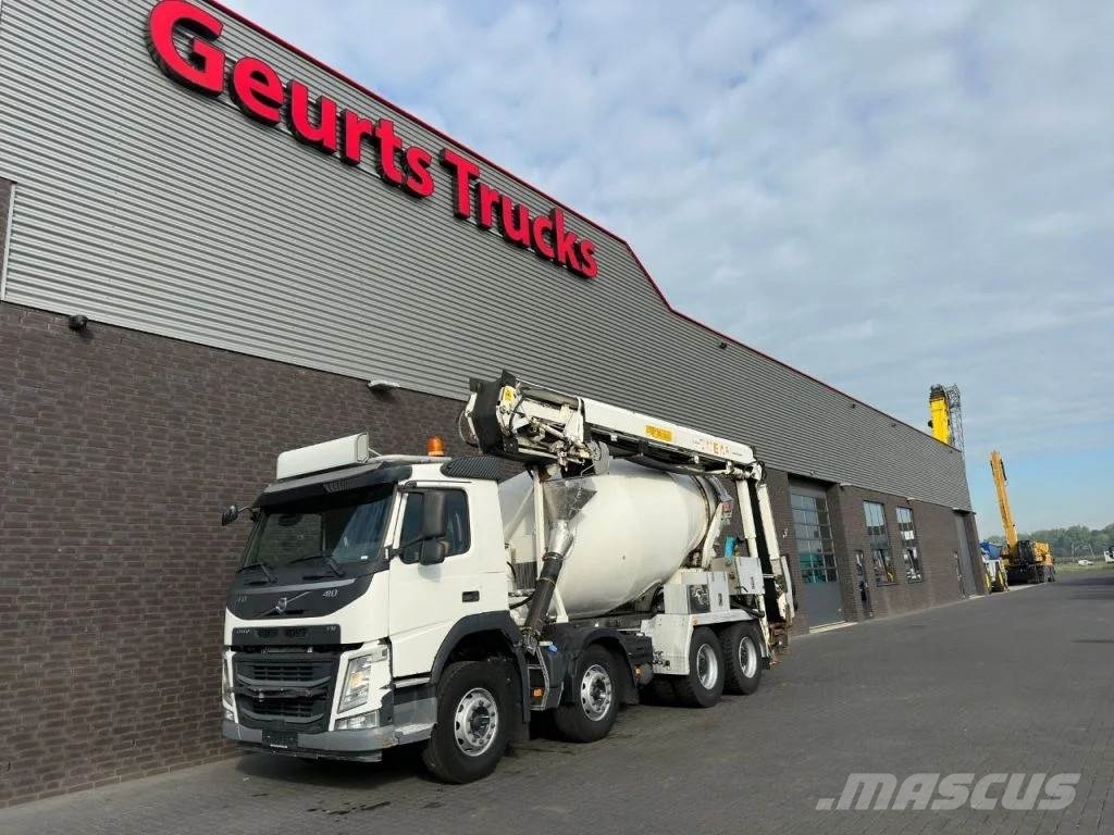 Volvo FM 410 8X4 + STETTER 9 M3 MIXER/MISCHER + THEAM 15 混凝土搅拌车