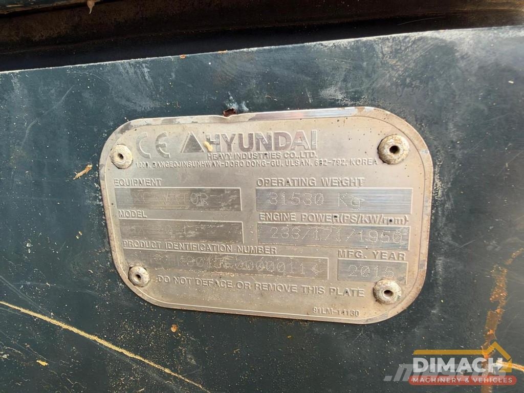 Hyundai HX300 NL Machine - Working condition Pelle spéciale