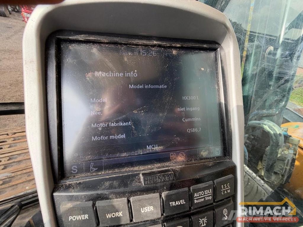 Hyundai HX300 NL Machine - Working condition Pelle spéciale