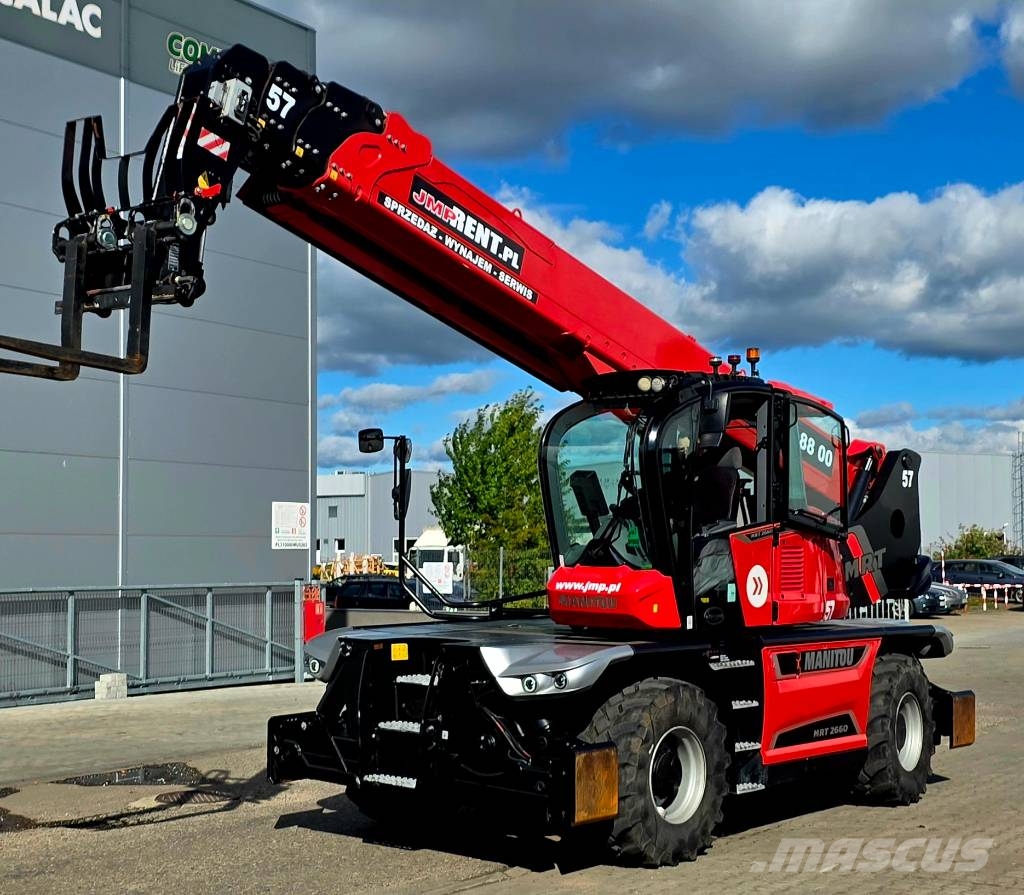 Manitou MRT 2660 VISION+ EX RENTAL 2024 テレスコーピックハンドラー