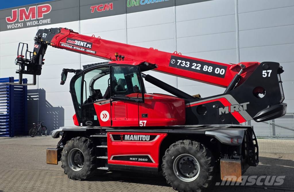Manitou MRT 2660 VISION+ EX RENTAL 2024 テレスコーピックハンドラー