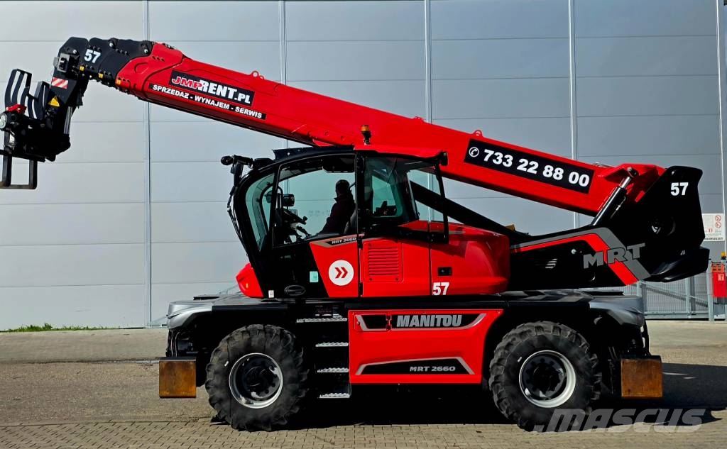 Manitou MRT 2660 VISION+ EX RENTAL 2024 テレスコーピックハンドラー