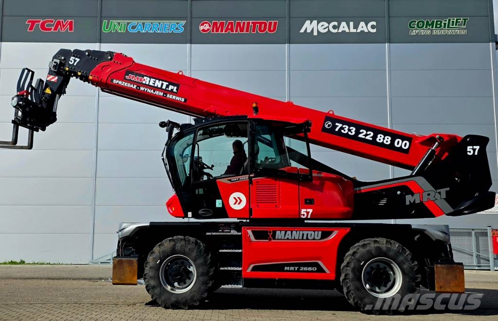 Manitou MRT 2660 VISION+ EX RENTAL 2024 テレスコーピックハンドラー