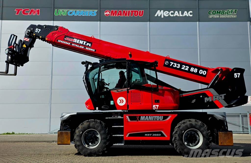 Manitou MRT 2660 VISION+ EX RENTAL 2024 テレスコーピックハンドラー