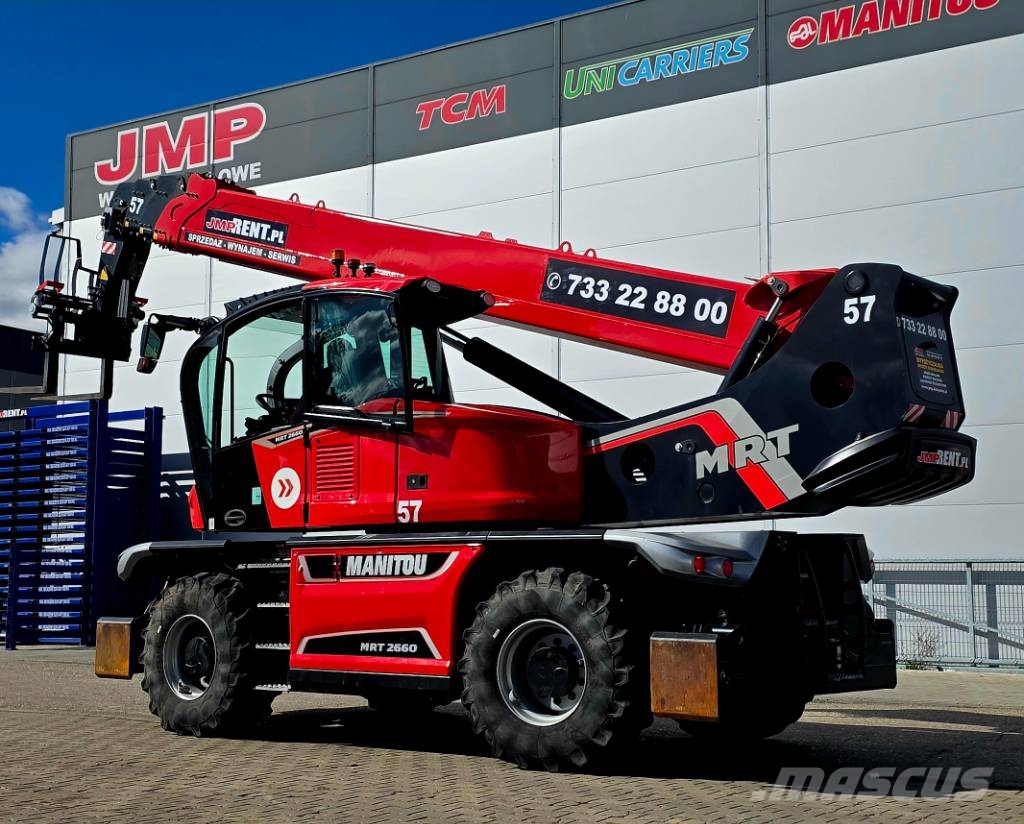 Manitou MRT 2660 VISION+ EX RENTAL 2024 テレスコーピックハンドラー