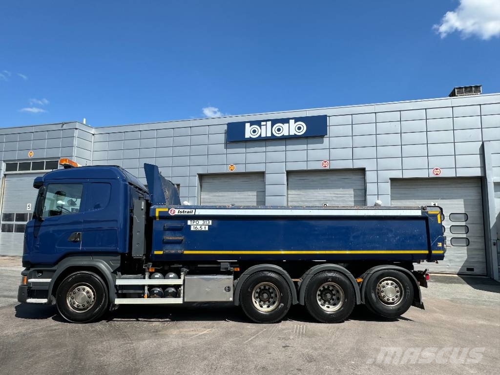 Scania R490lb8x4*4hnb Bañeras basculantes usadas