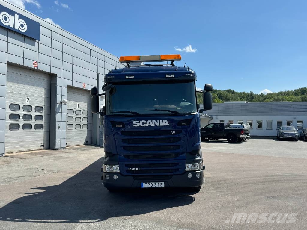 Scania R490lb8x4*4hnb Bañeras basculantes usadas