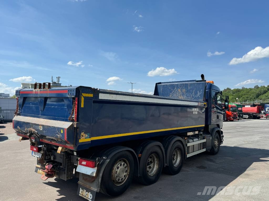 Scania R490lb8x4*4hnb Bañeras basculantes usadas