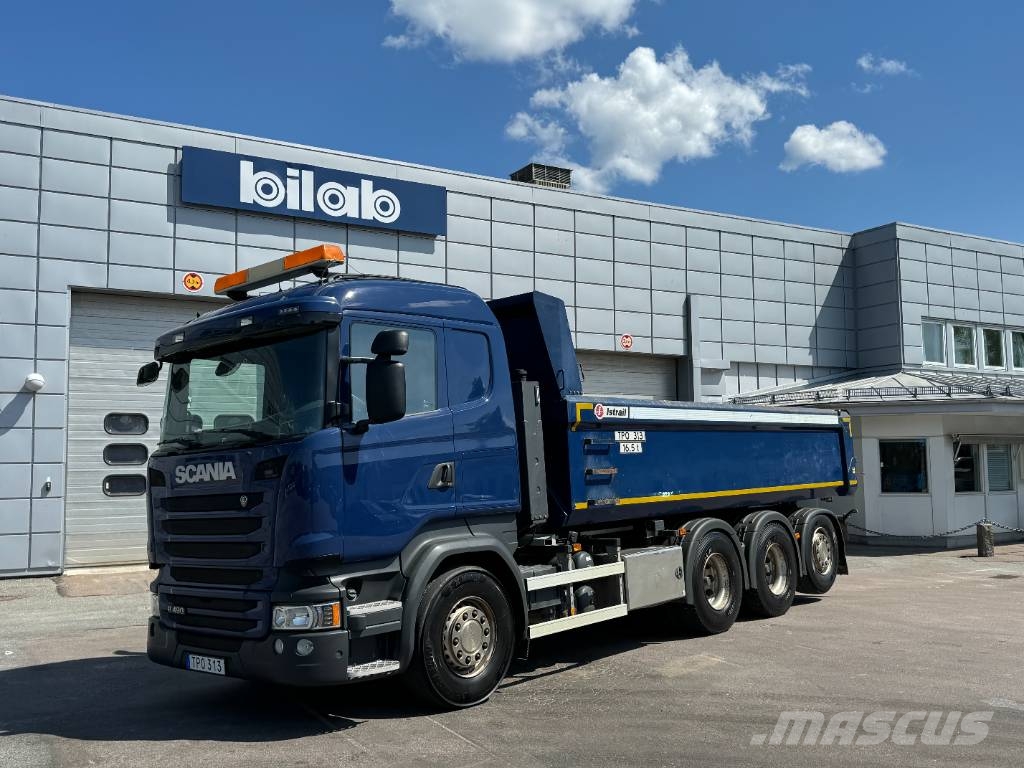 Scania R490lb8x4*4hnb Bañeras basculantes usadas