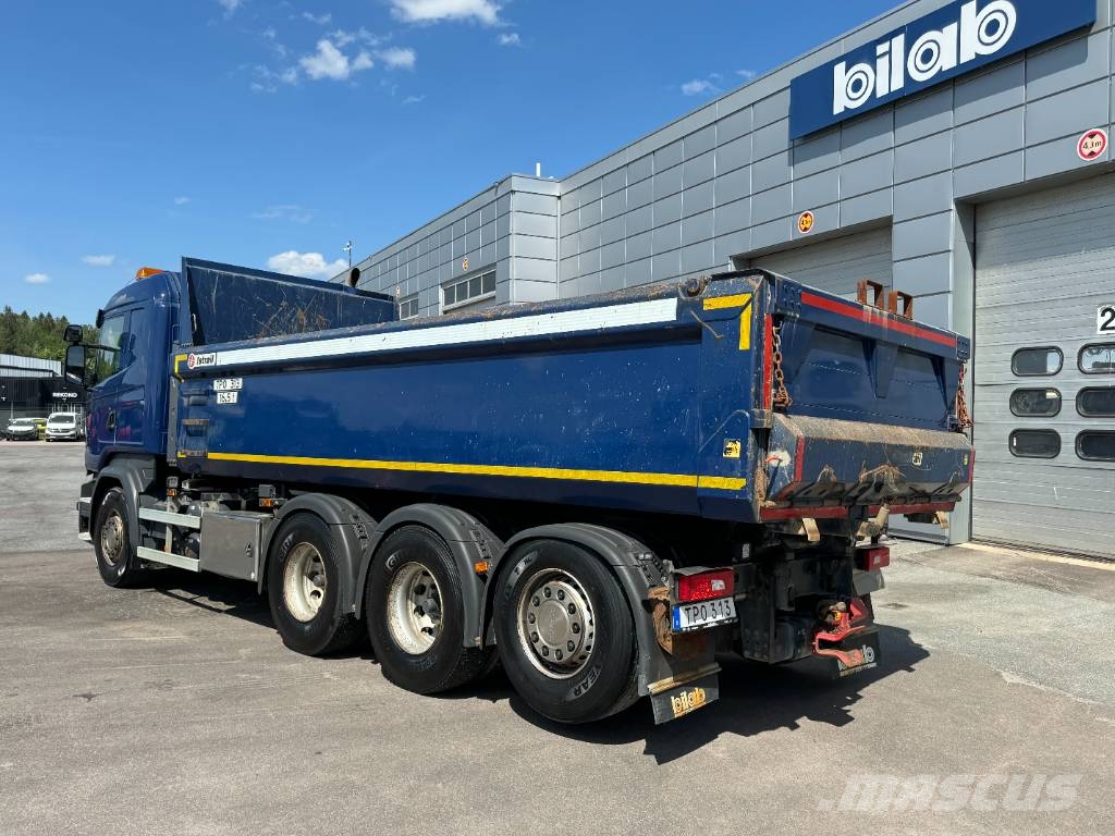 Scania R490lb8x4*4hnb Bañeras basculantes usadas