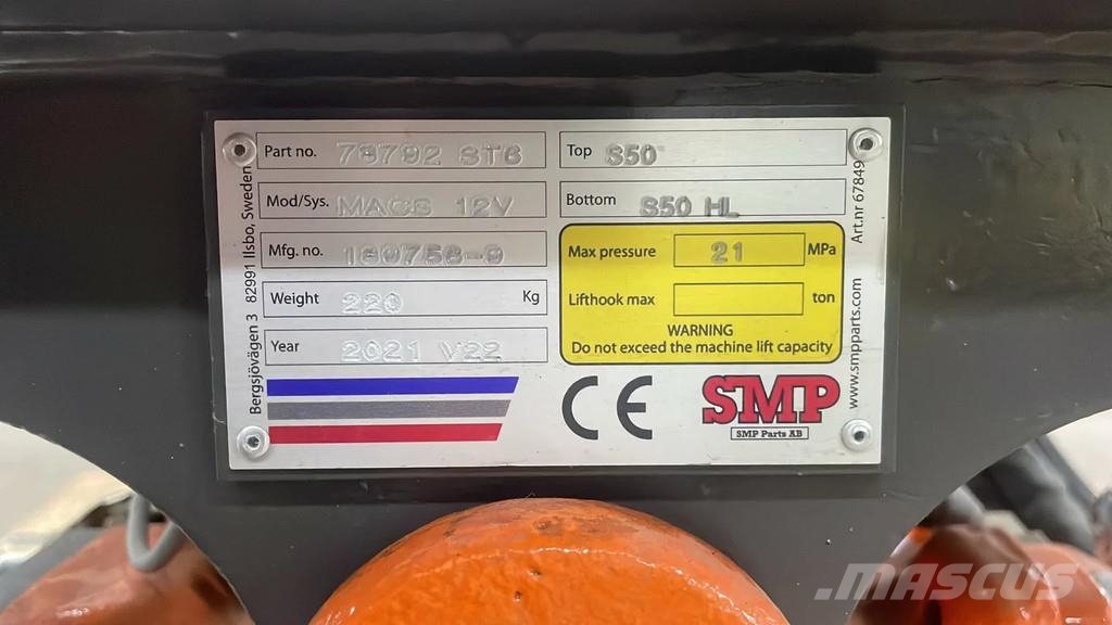 SMP ST6 | S50 | INCL. CONTROL UNIT | NEW/ UNUSED Rotators