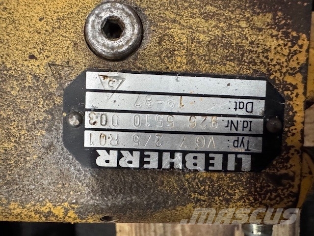 Liebherr 932 USED HYDRAULIC VALVE COMPLET Hidraulice