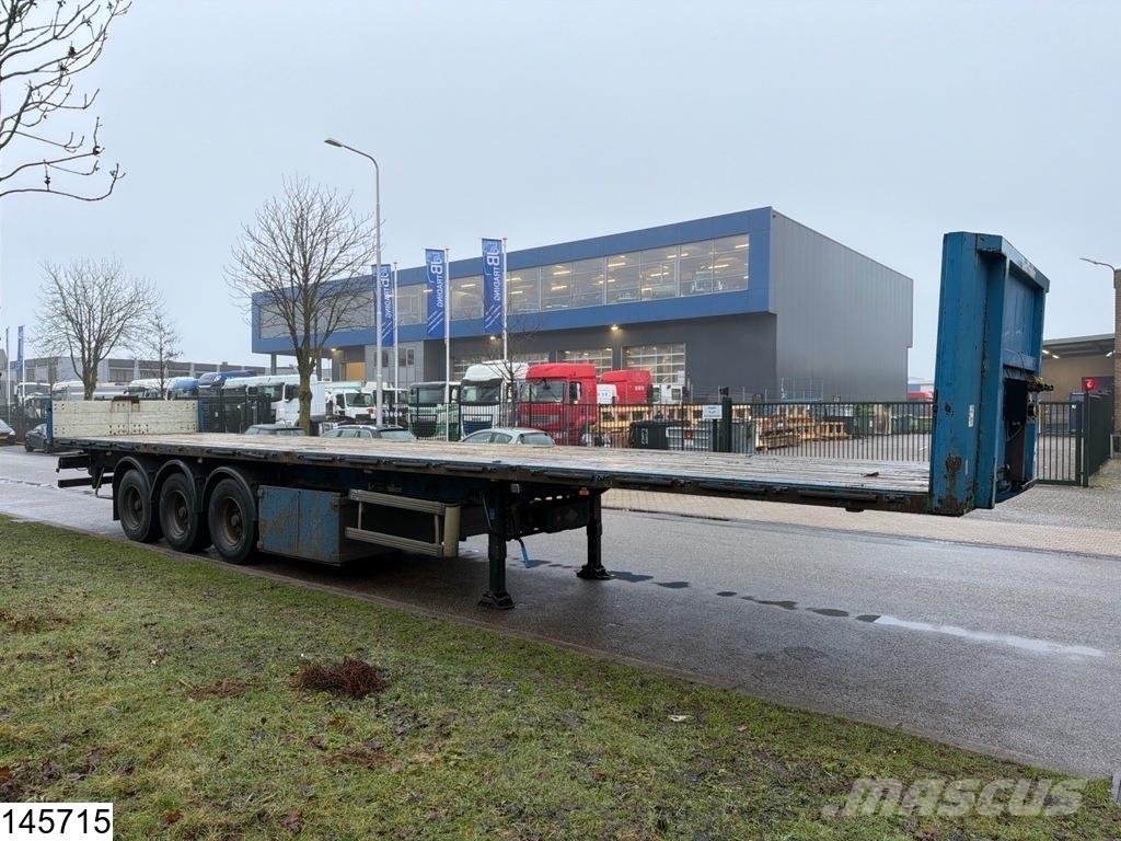 Lecitrailer open laadbak Pritschenauflieger