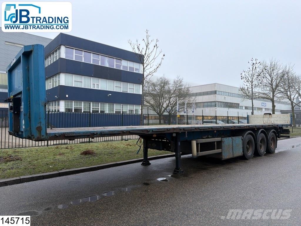 Lecitrailer open laadbak Pritschenauflieger