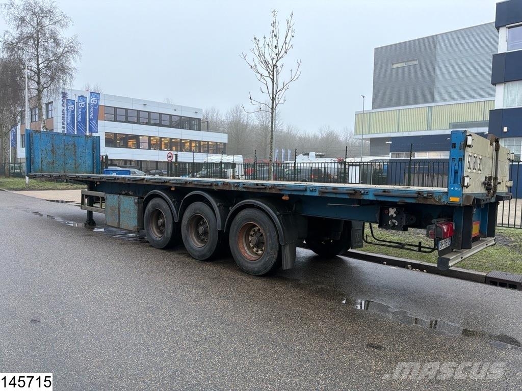 Lecitrailer open laadbak Pritschenauflieger