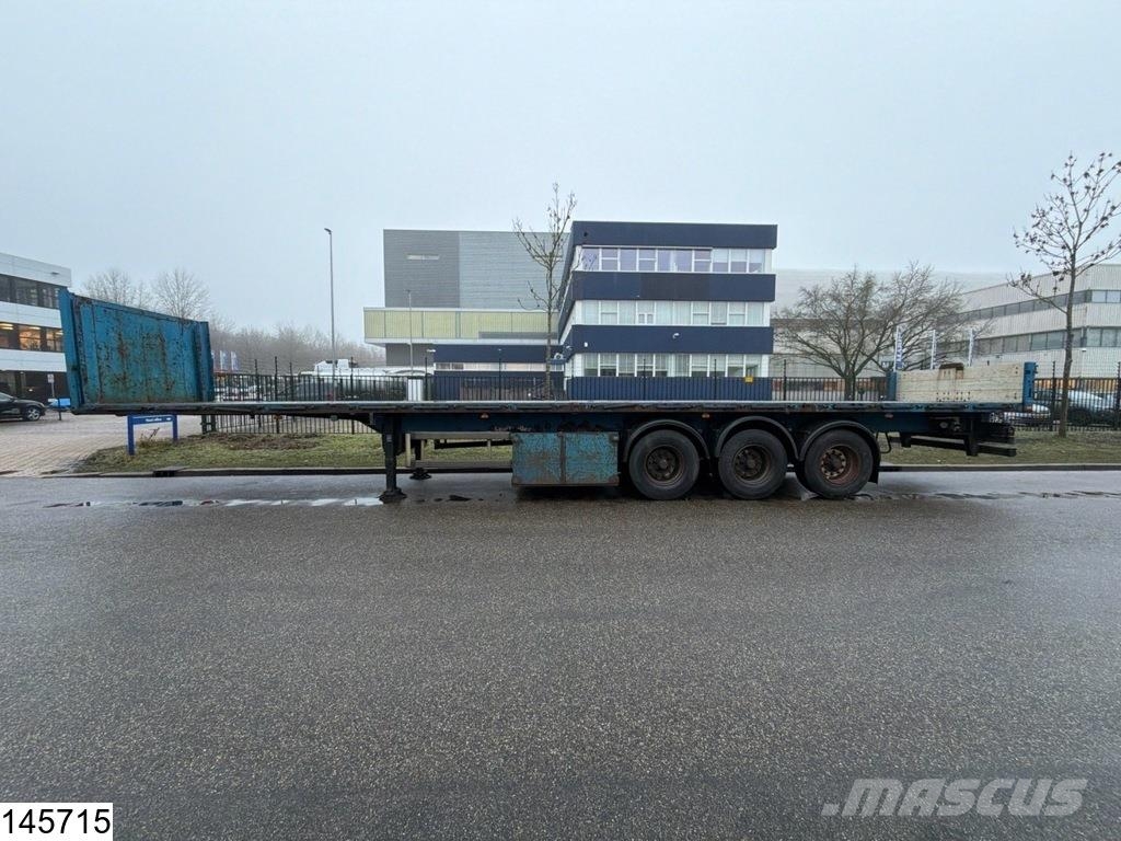 Lecitrailer open laadbak Pritschenauflieger