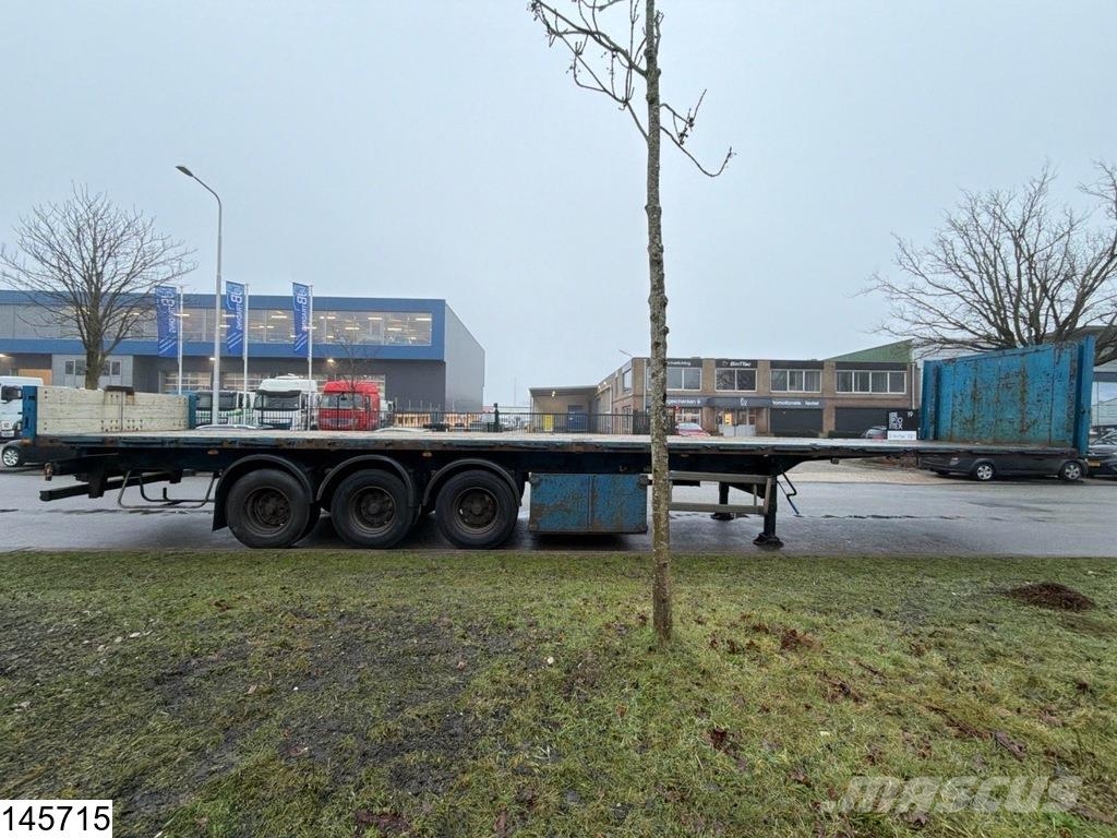 Lecitrailer open laadbak Pritschenauflieger