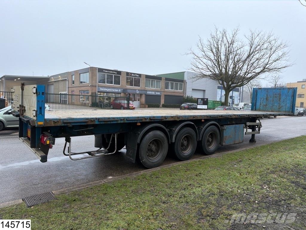 Lecitrailer open laadbak Pritschenauflieger