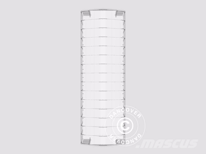 Dancover Storage Shelter PRO 6x18x3,7m PVC Telthal Muut koneet