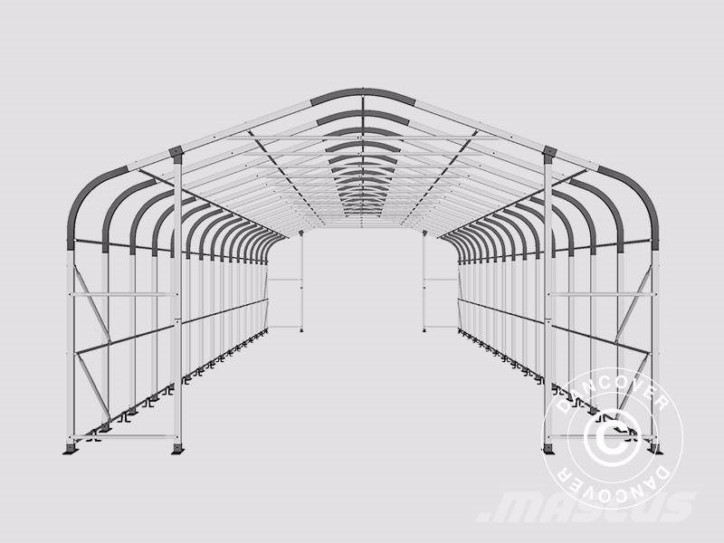 Dancover Storage Shelter PRO 6x18x3,7m PVC Telthal Muut koneet