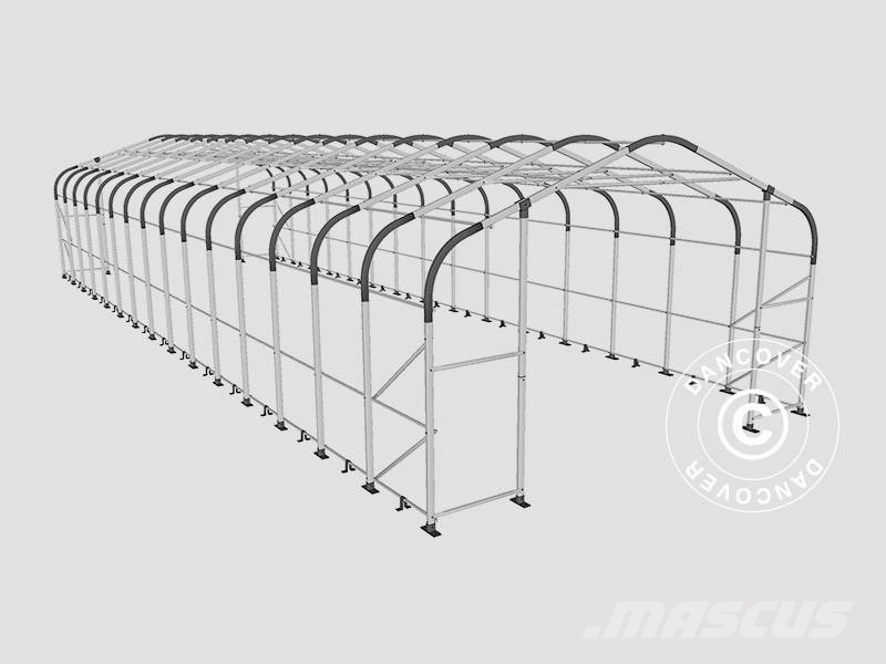 Dancover Storage Shelter PRO 6x18x3,7m PVC Telthal Muut koneet