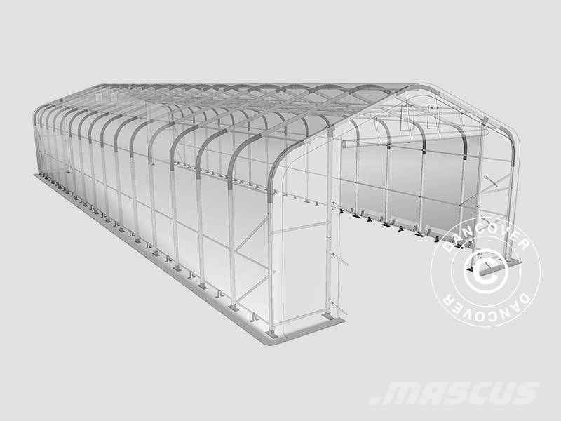 Dancover Storage Shelter PRO 6x18x3,7m PVC Telthal Muut koneet