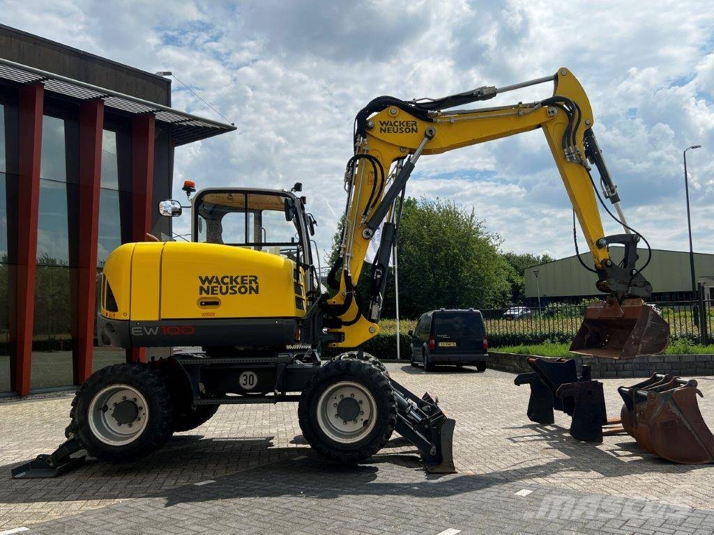 Wacker Neuson EW100 – 1376 hours – 2019!! Bagri na kolesih